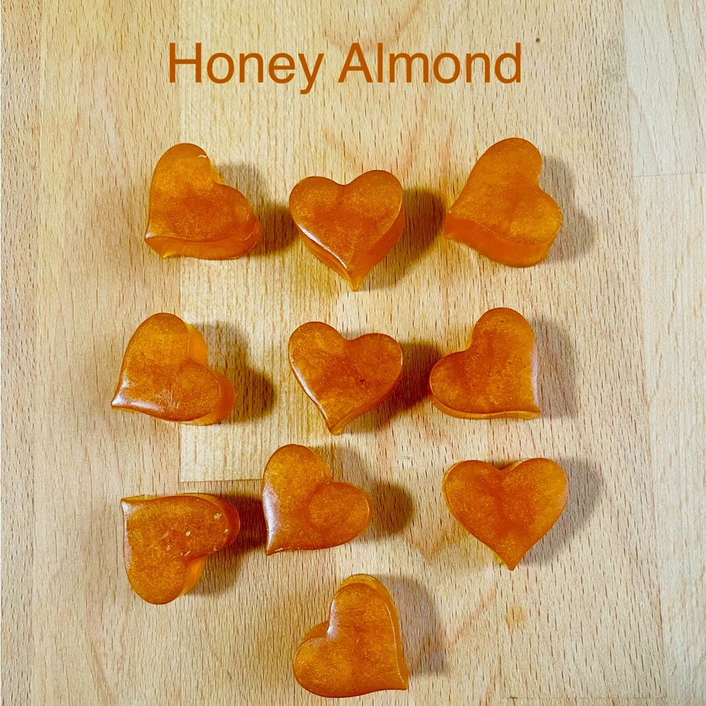 (10 pack) set of 4 Mini Handmade Heart Soap - Picture 5 of 5